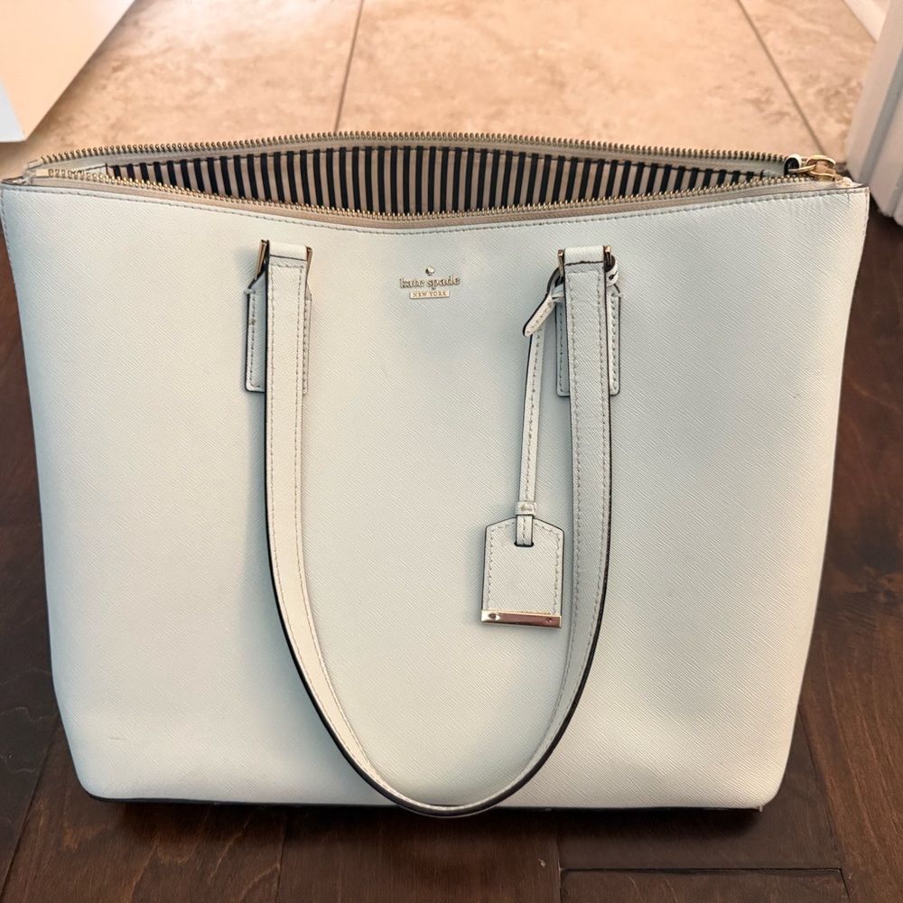 Kate Spade Blue Tote Bag with Classic Design